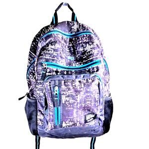 Solo New York Collection Backpack Urban Camo Design Midnight Laptop Black